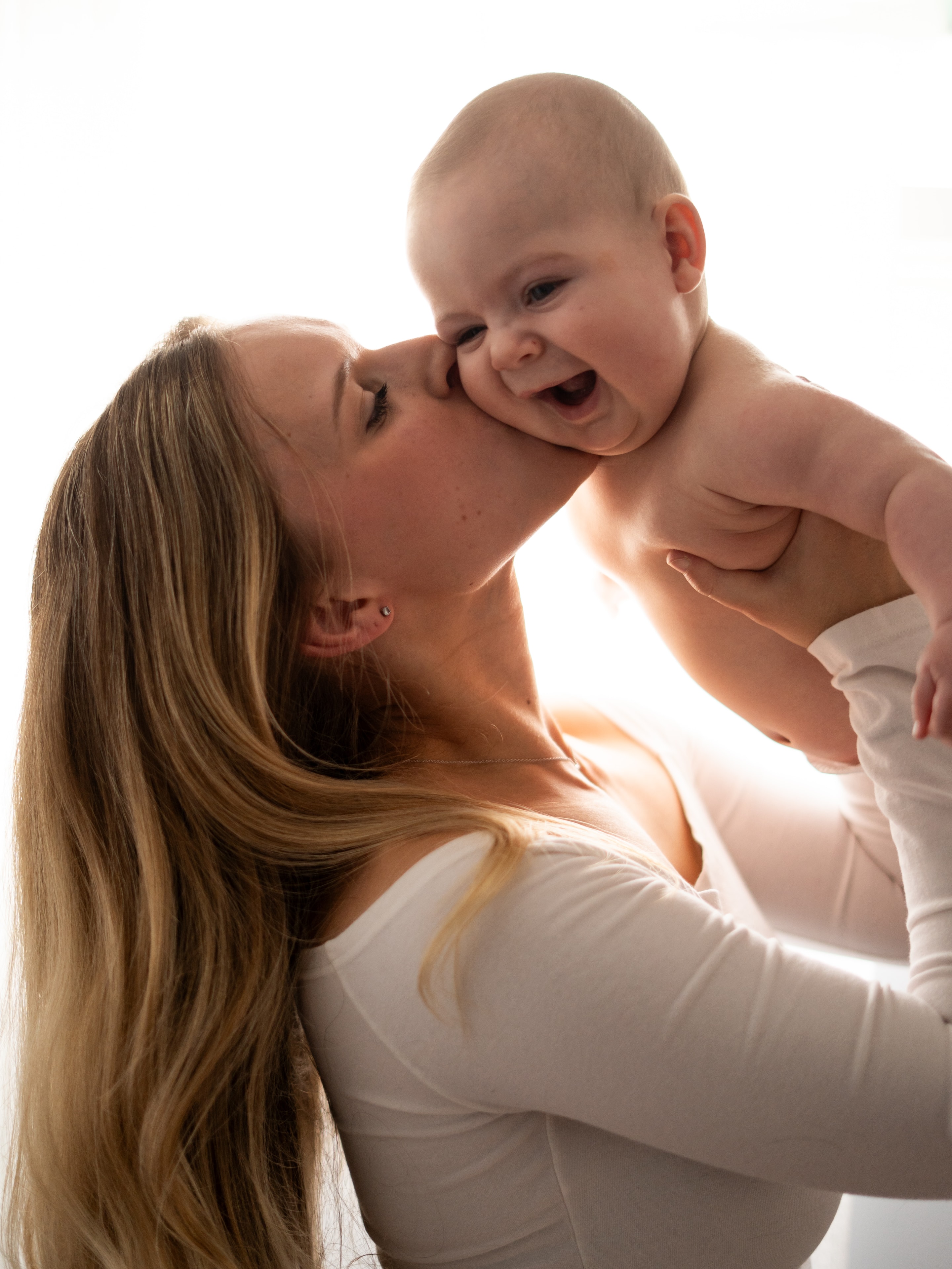 Newborn portrait session